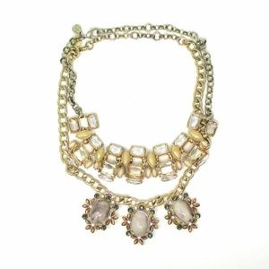 Lee By Lee Angel Crystal Chain Necklace Set - image 1